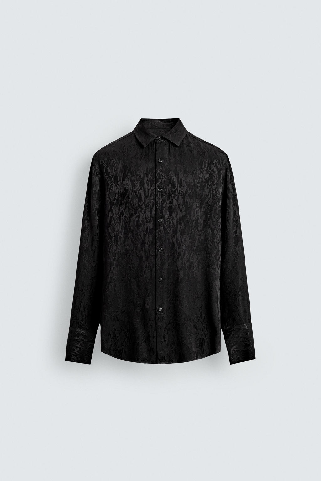 FLUID JACQUARD SHIRT - Zara фото 7