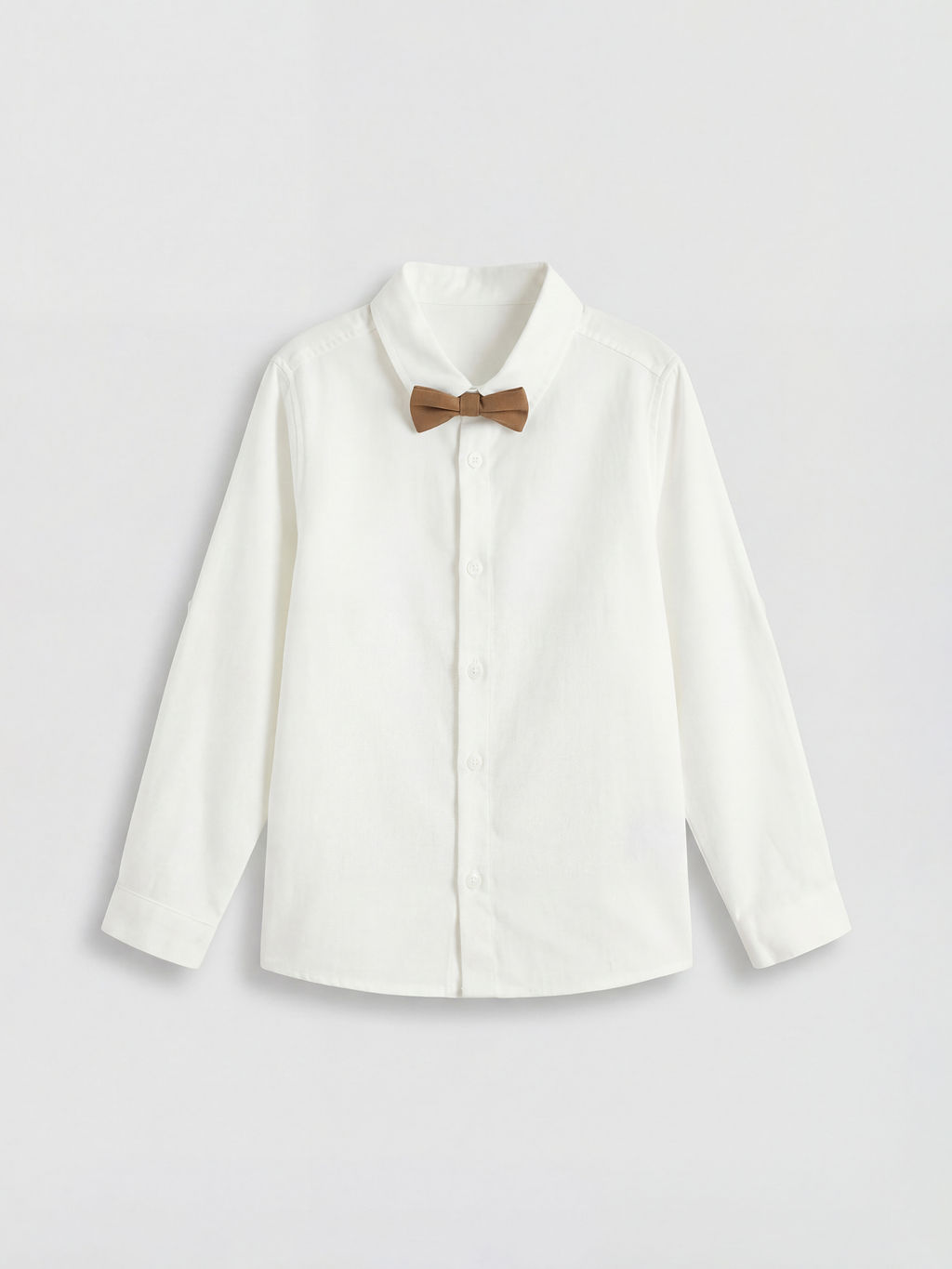 Erkek ?ocuk Gabardin G?mlek ve Papyon