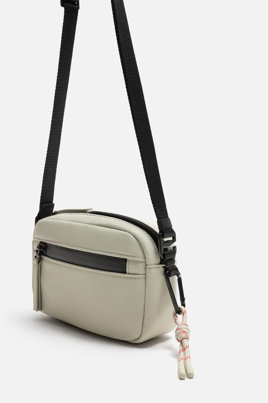 RUBBERISED CROSSBODY BAG - Zara фото 3