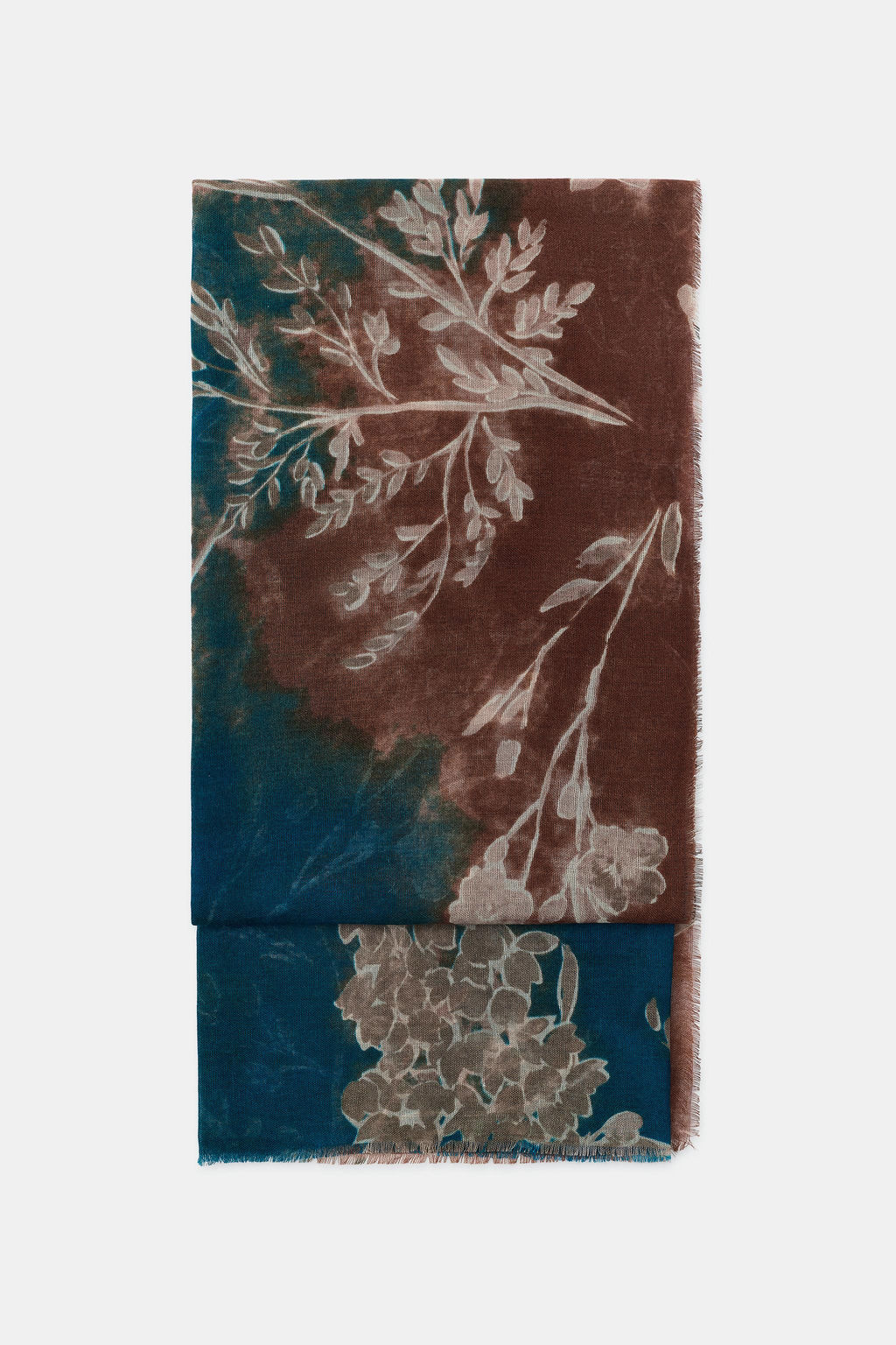 FLORAL PRINT SCARF - Zara фото 8