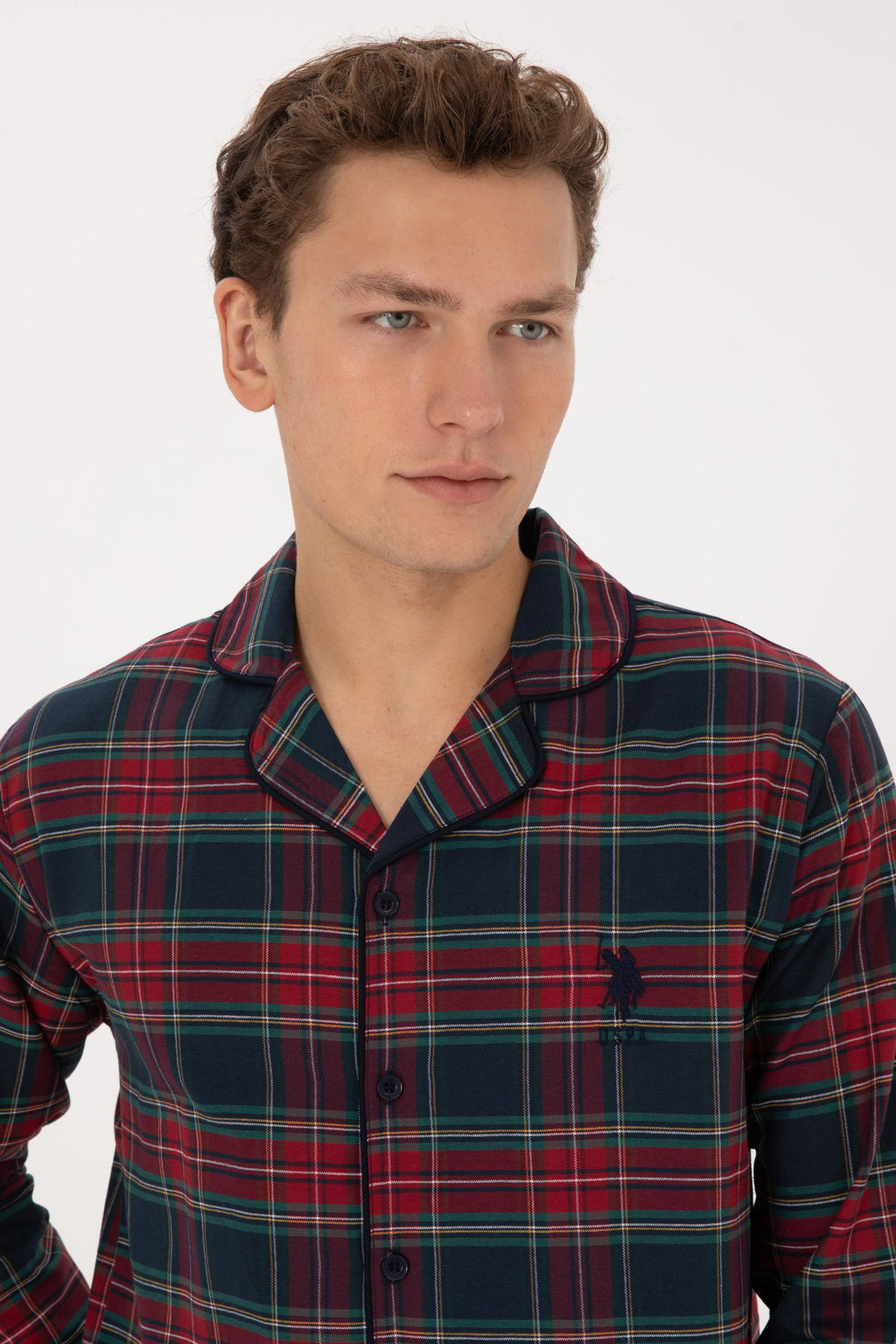 Erkek Bordo Pijama Tak_m_ - U.s. polo assn фото 2