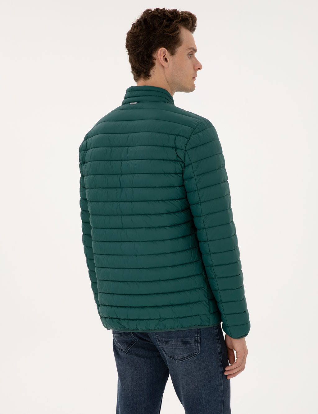 Koyu Ye_il Kapitone Basic Mont
