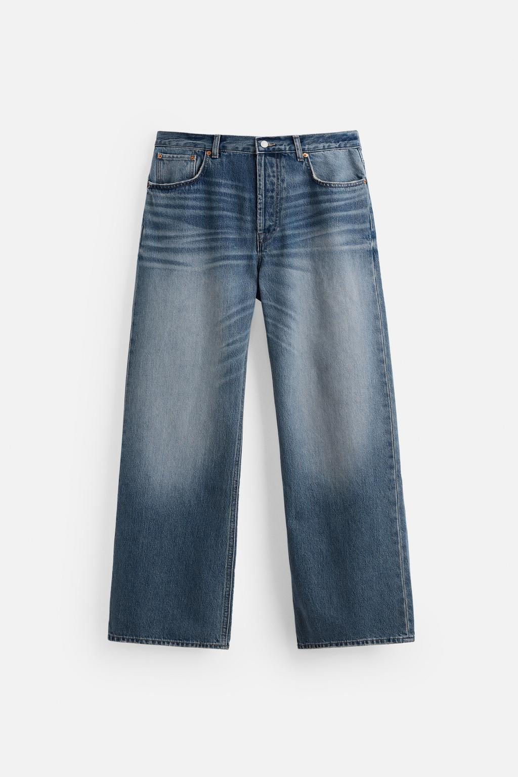 BAGGY FLARE FIT JEANS - Zara фото 5