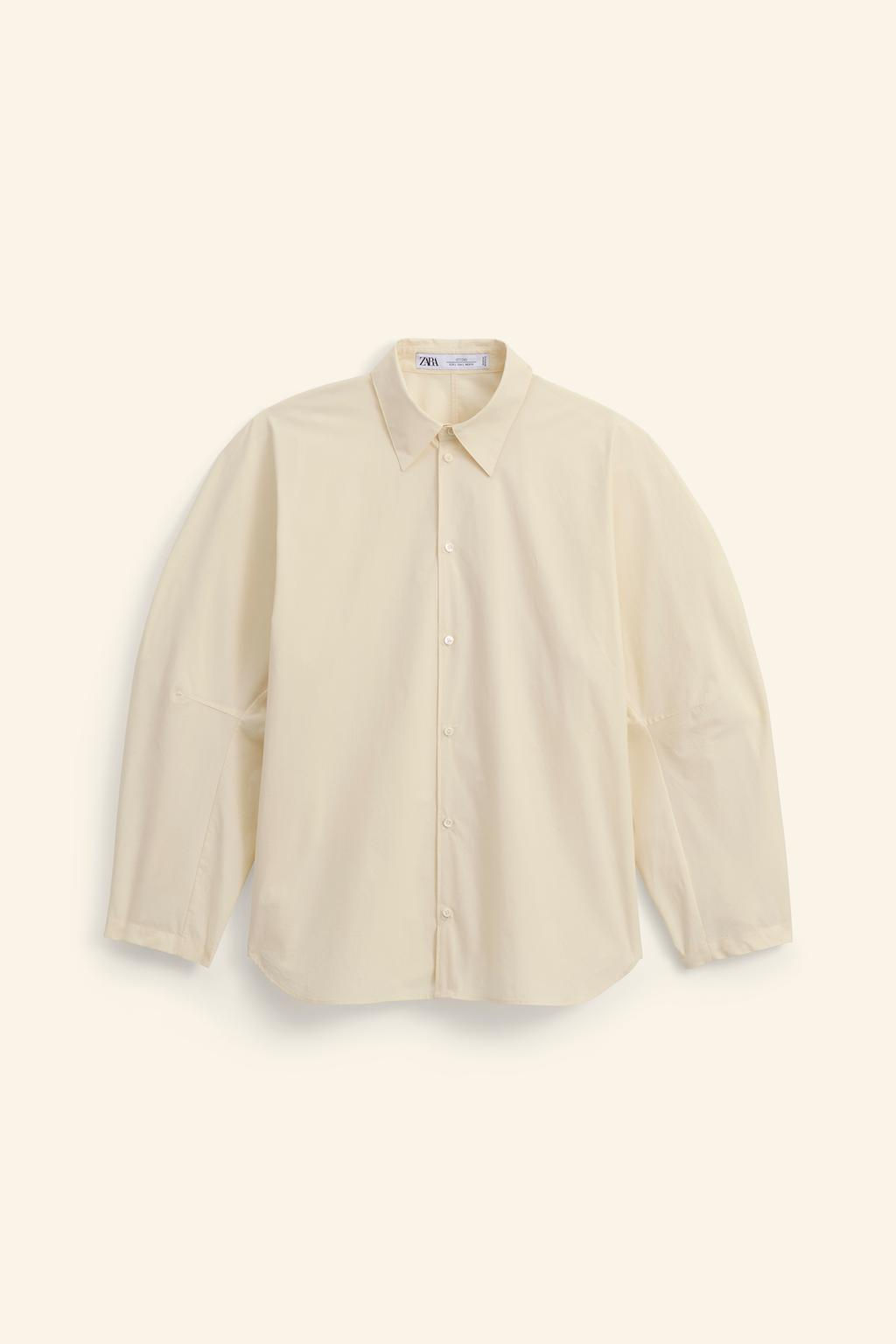 LIMITED EDITION VOLUME SLEEVE SHIRT - Zara фото 7