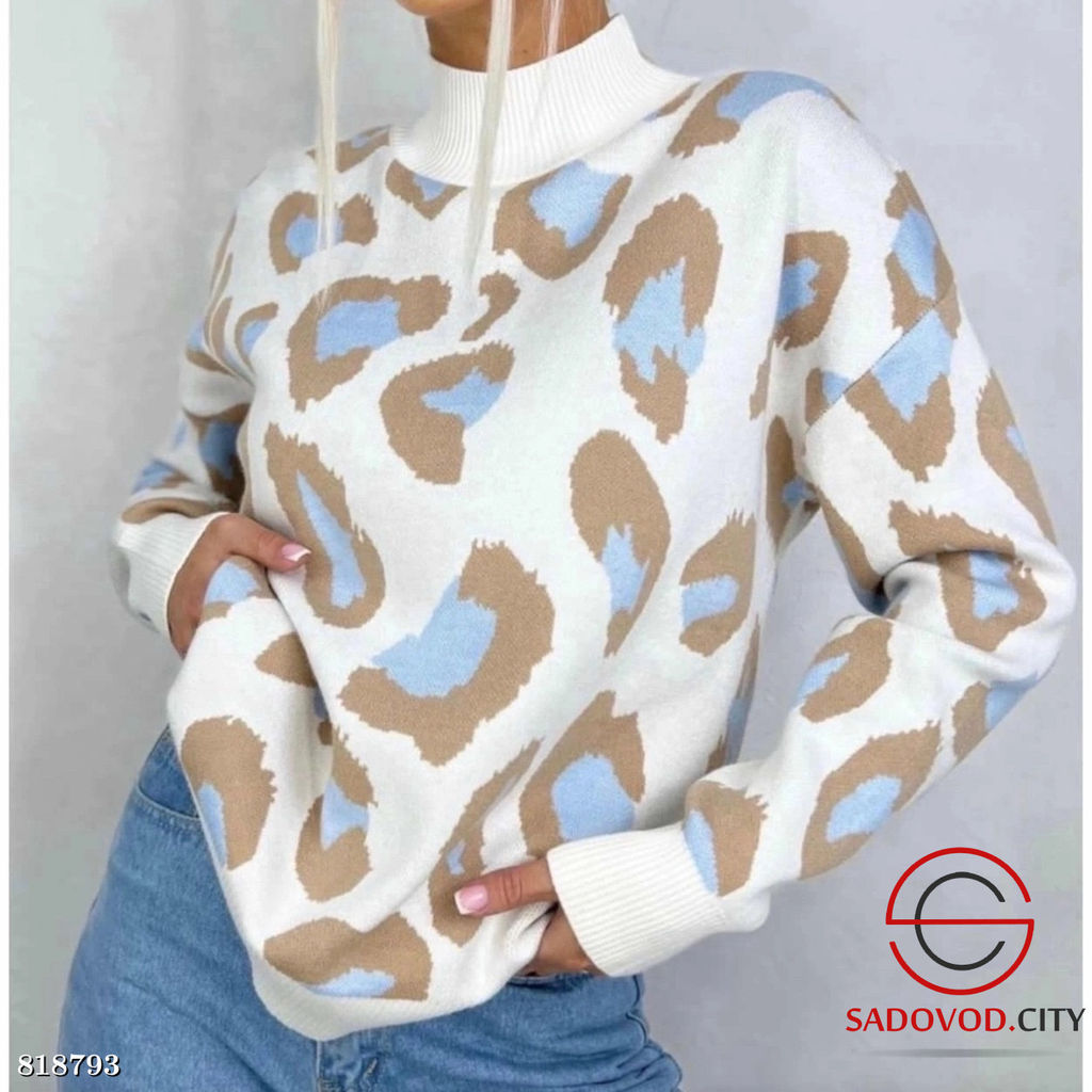 Свитер женский с рисунком