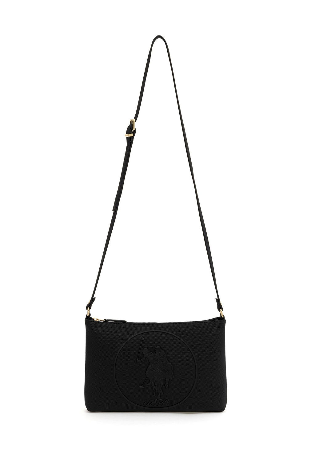 Женская черная сумка через плечо Неожиданная скидка в корзине - U.s. polo assn фото 4