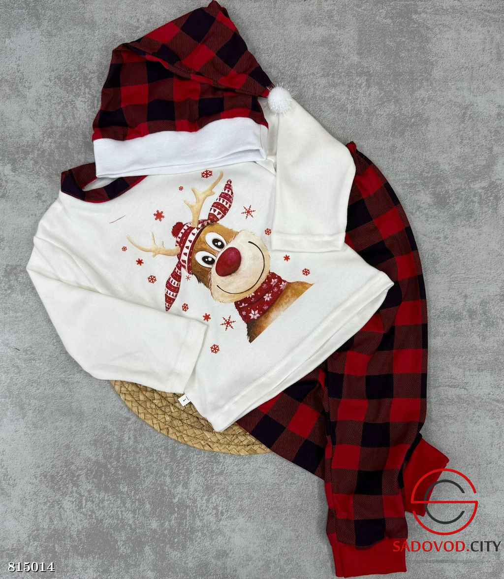 Новогодние детские пижамы