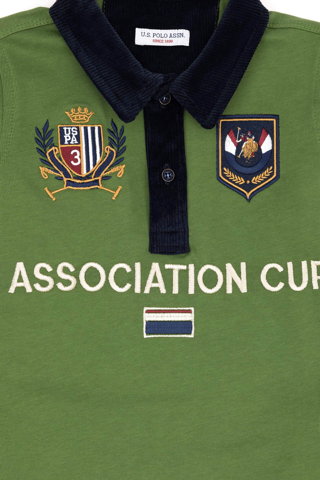 Зеленый свитшот для мальчика Неожиданная скидка в корзине - U.s. polo assn фото 6