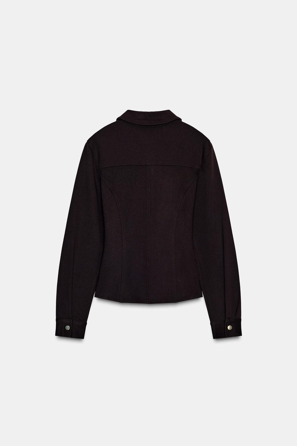 TAILORED CREPE SHIRT - Zara фото 6