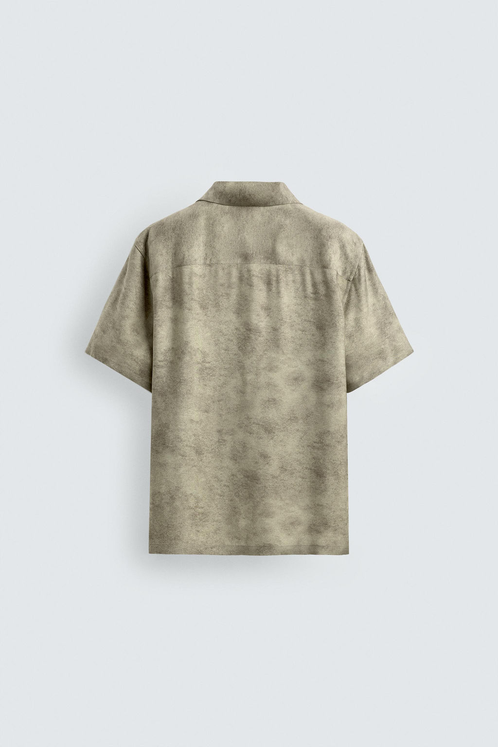 CAMISA SATINADA RELAXED FIT / Beige - Zara фото 9