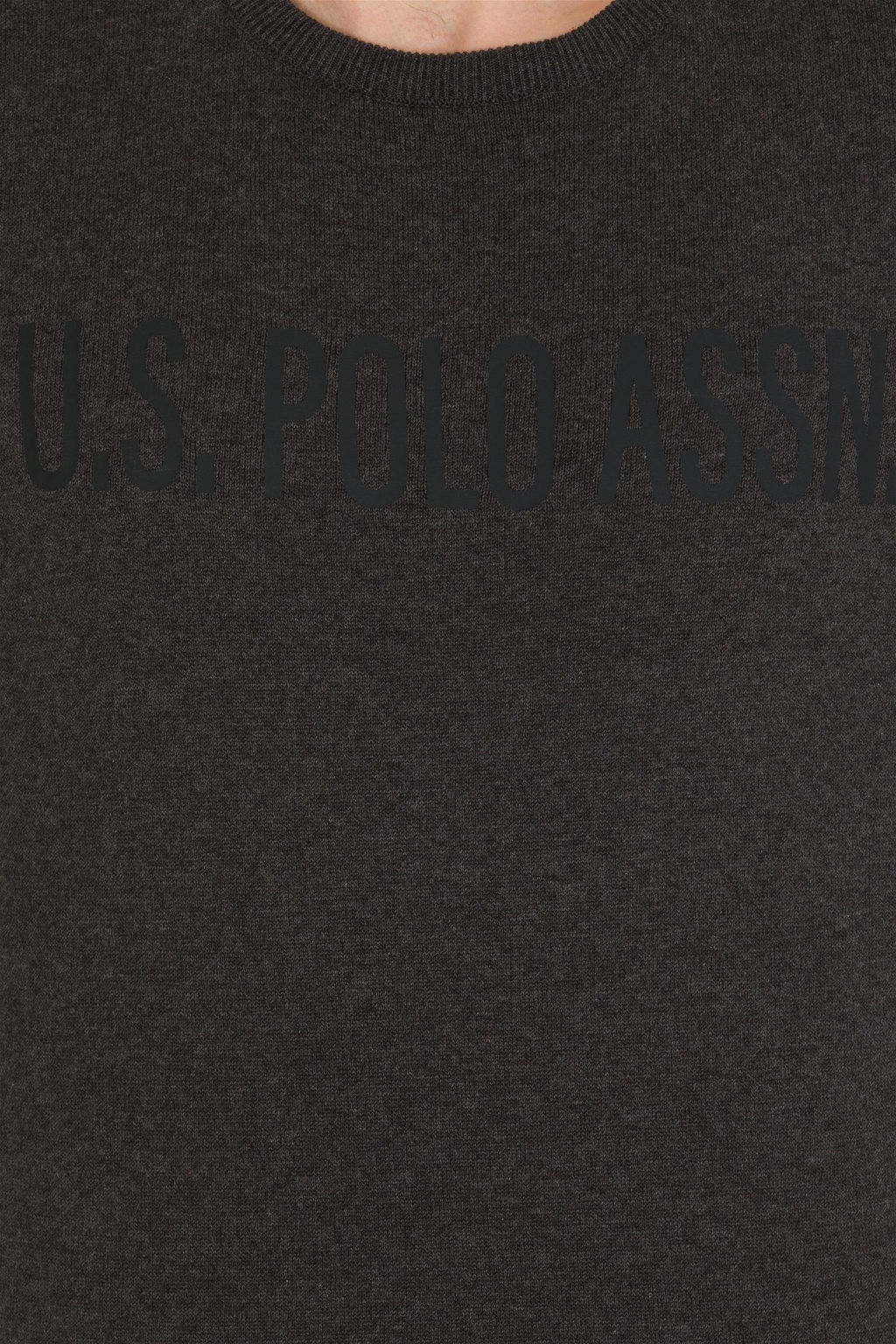 Мужской антрацит мелангианский велосипедный велосипед Неожиданная скидка в корзине - U.s. polo assn фото 6