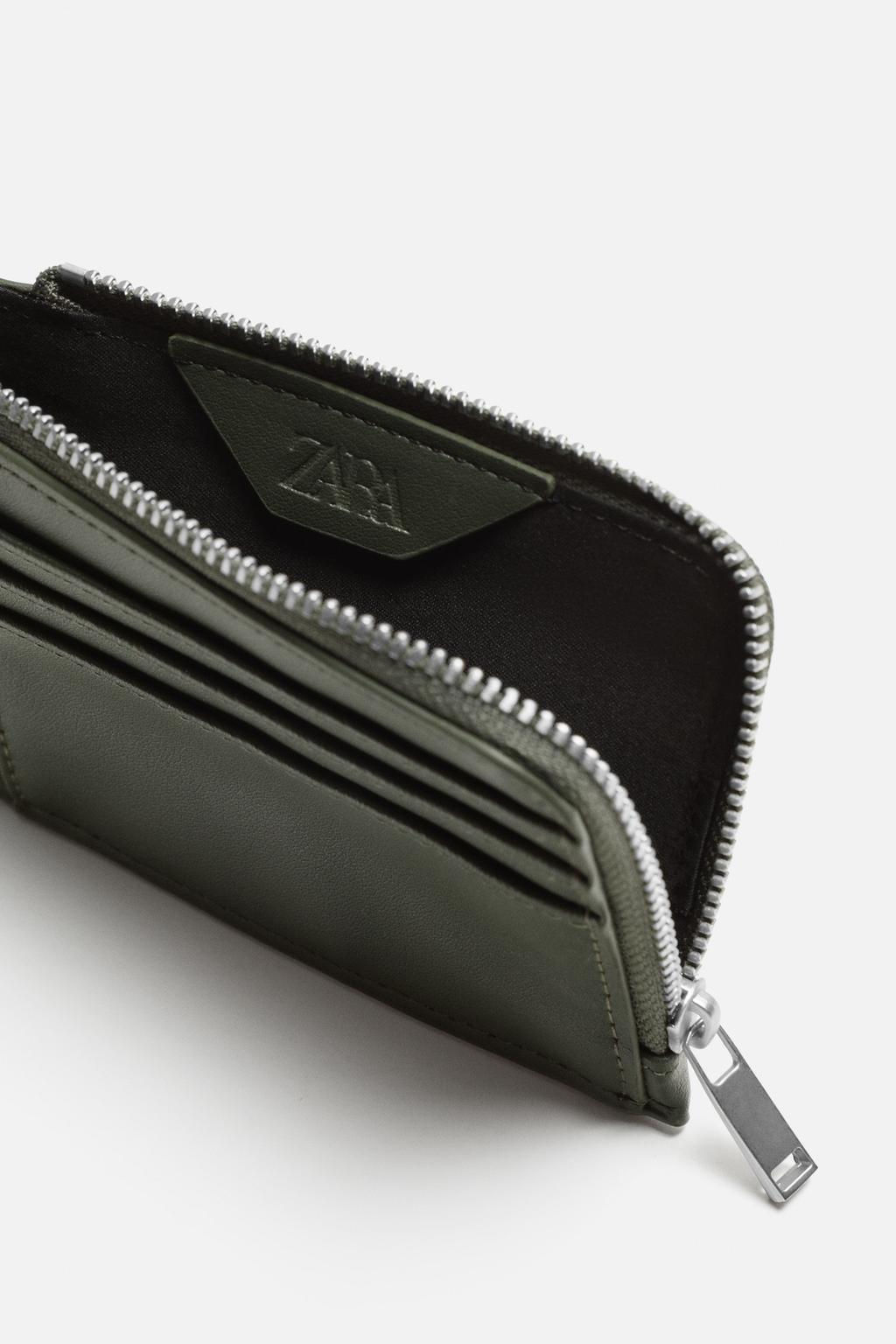 PLAIN CARD HOLDER PURSE - Zara фото 9