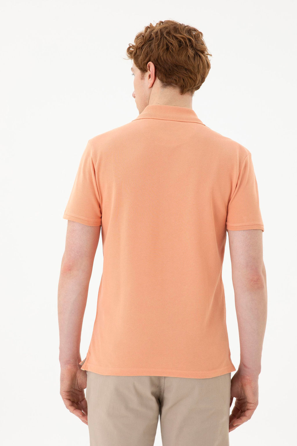 Мужская базовая футболка Salmon Неожиданная скидка в корзине - U.s. polo assn фото 5