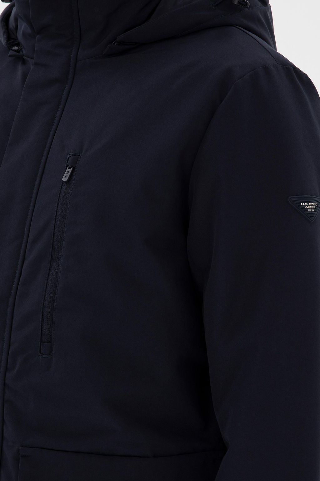 Мужское темно -синее пальто Неожиданная скидка в корзине - U.s. polo assn фото 7