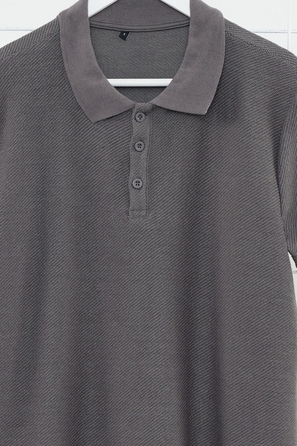 TRENDYOL MAN Beyaz Regular/Normal Kesim K?sa Kol Dokulu Dugmeli Polo Yaka T-shirt TMNSS23PO00018 - Trendyolmilla фото 22