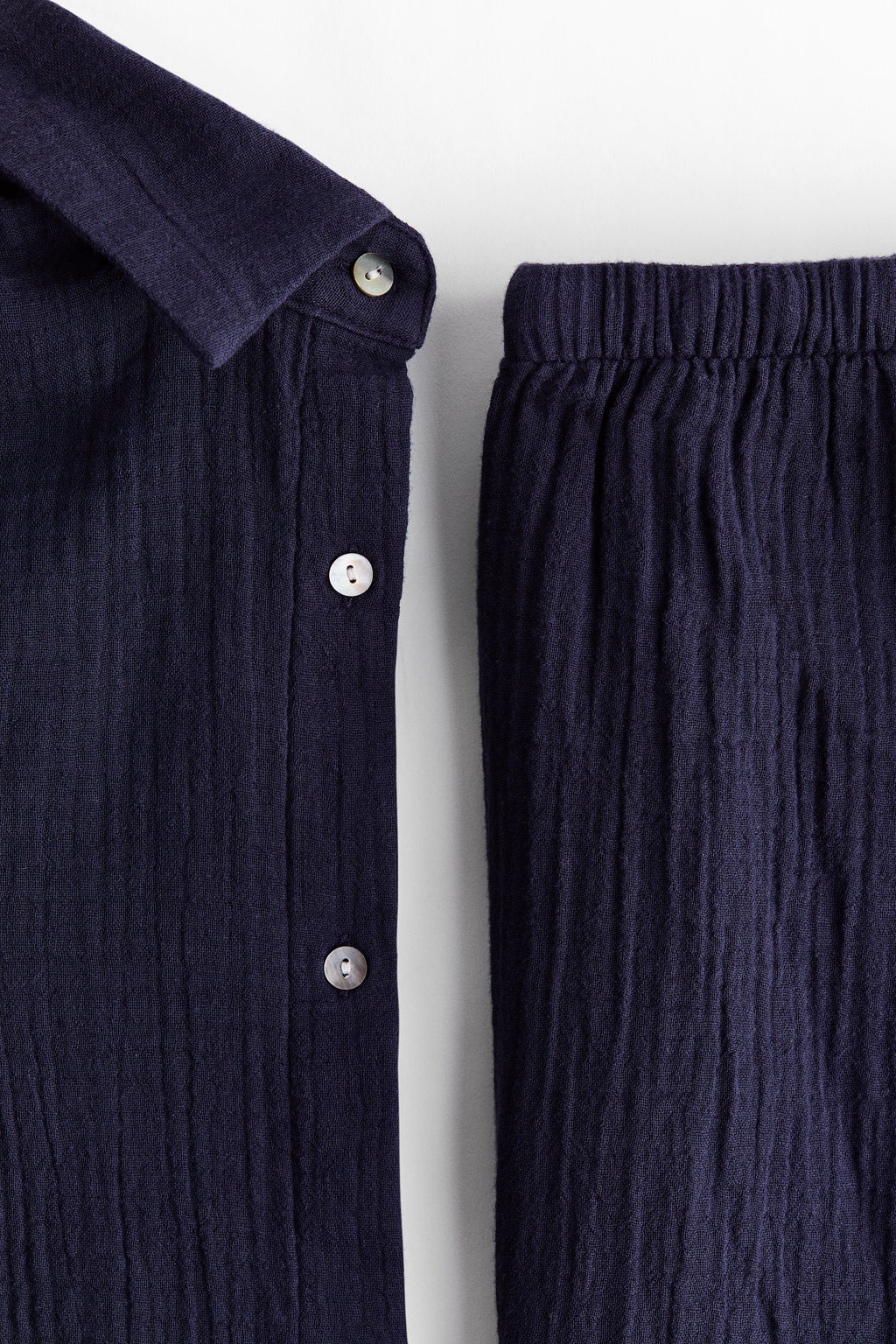 Camisa y pantal?n corto de pijama - H&m фото 16