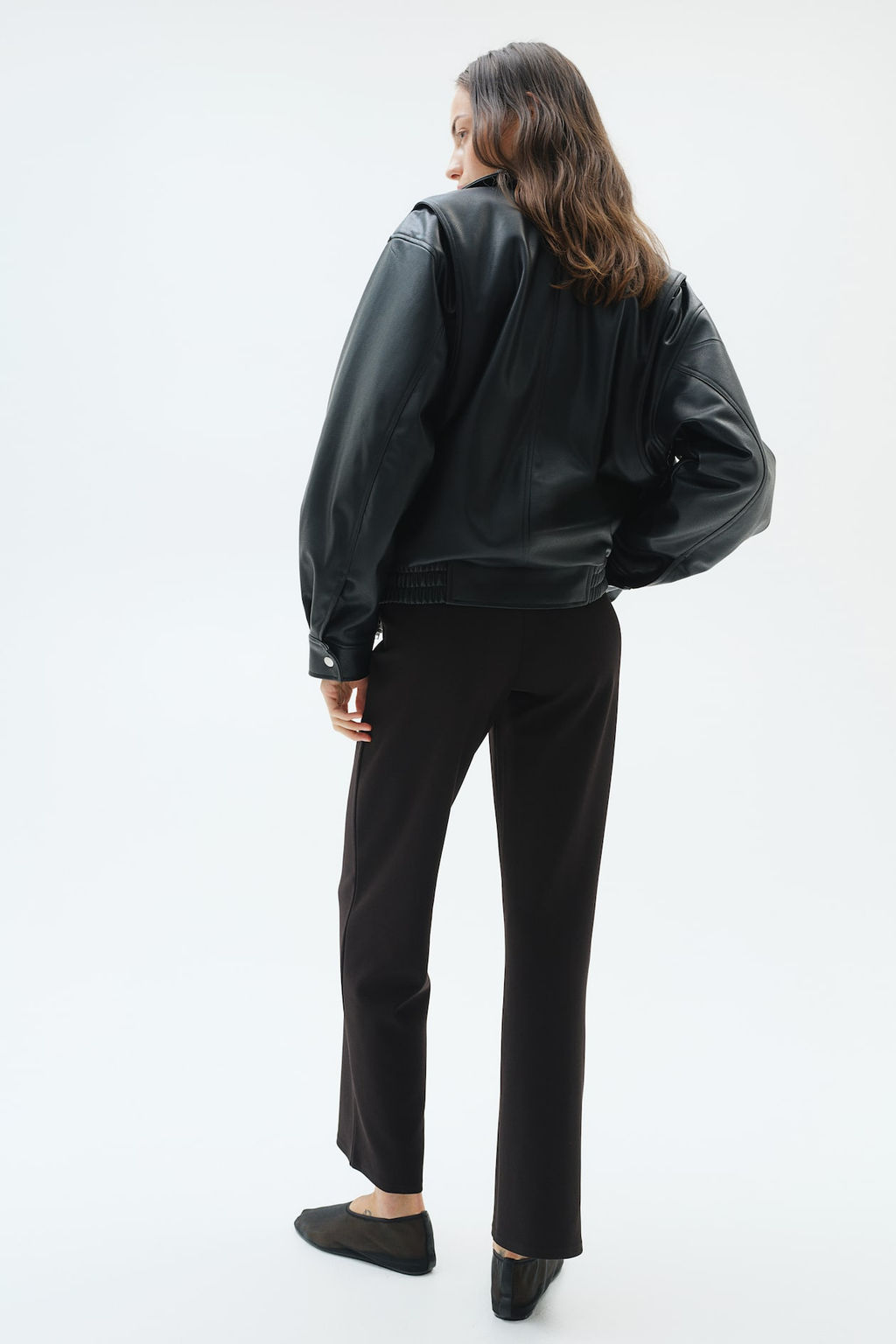 MAMA Pantalon con raya - H&m фото 3