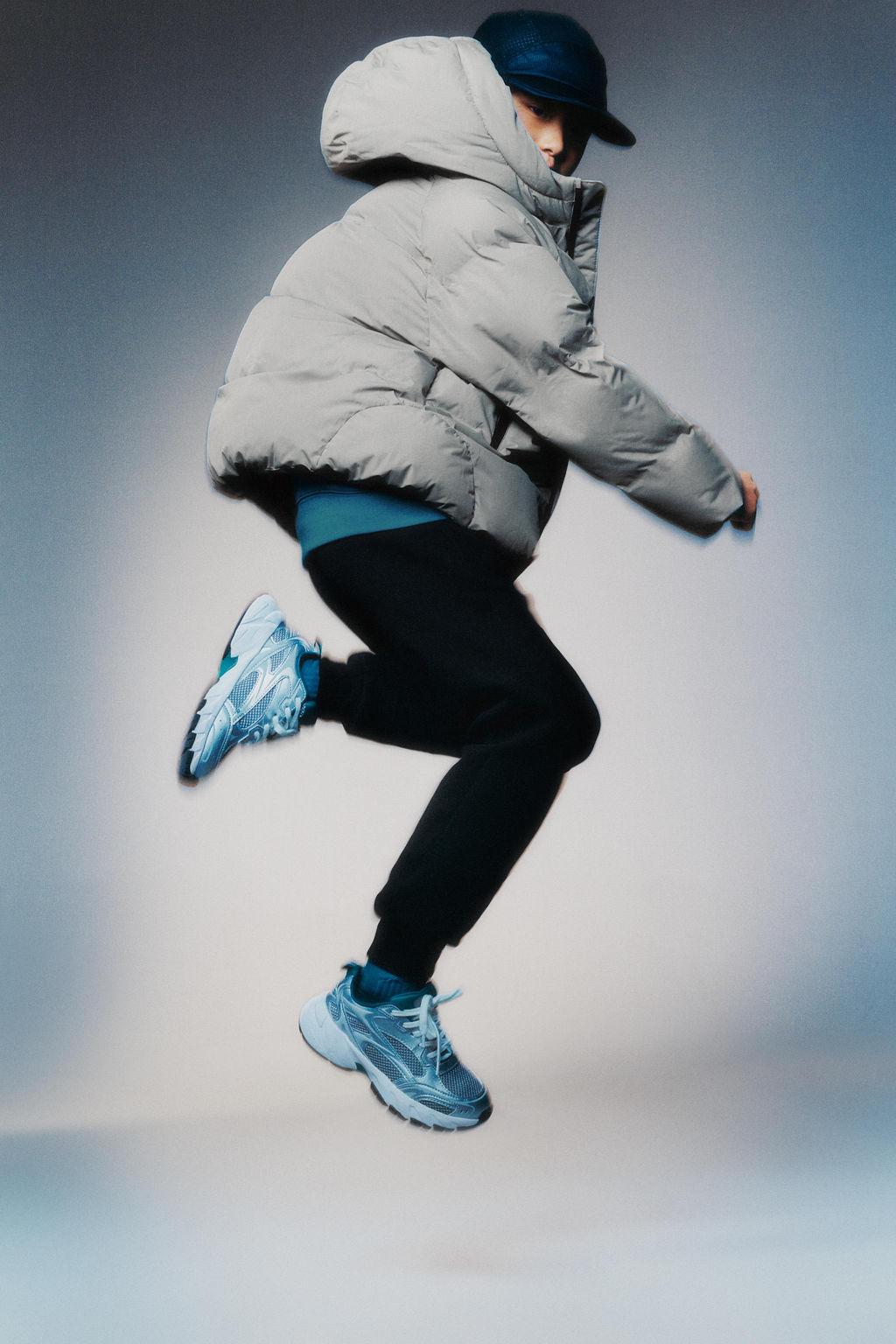 WATER-REPELLENT QUILTED COAT WITH ZIPS - Zara фото 11