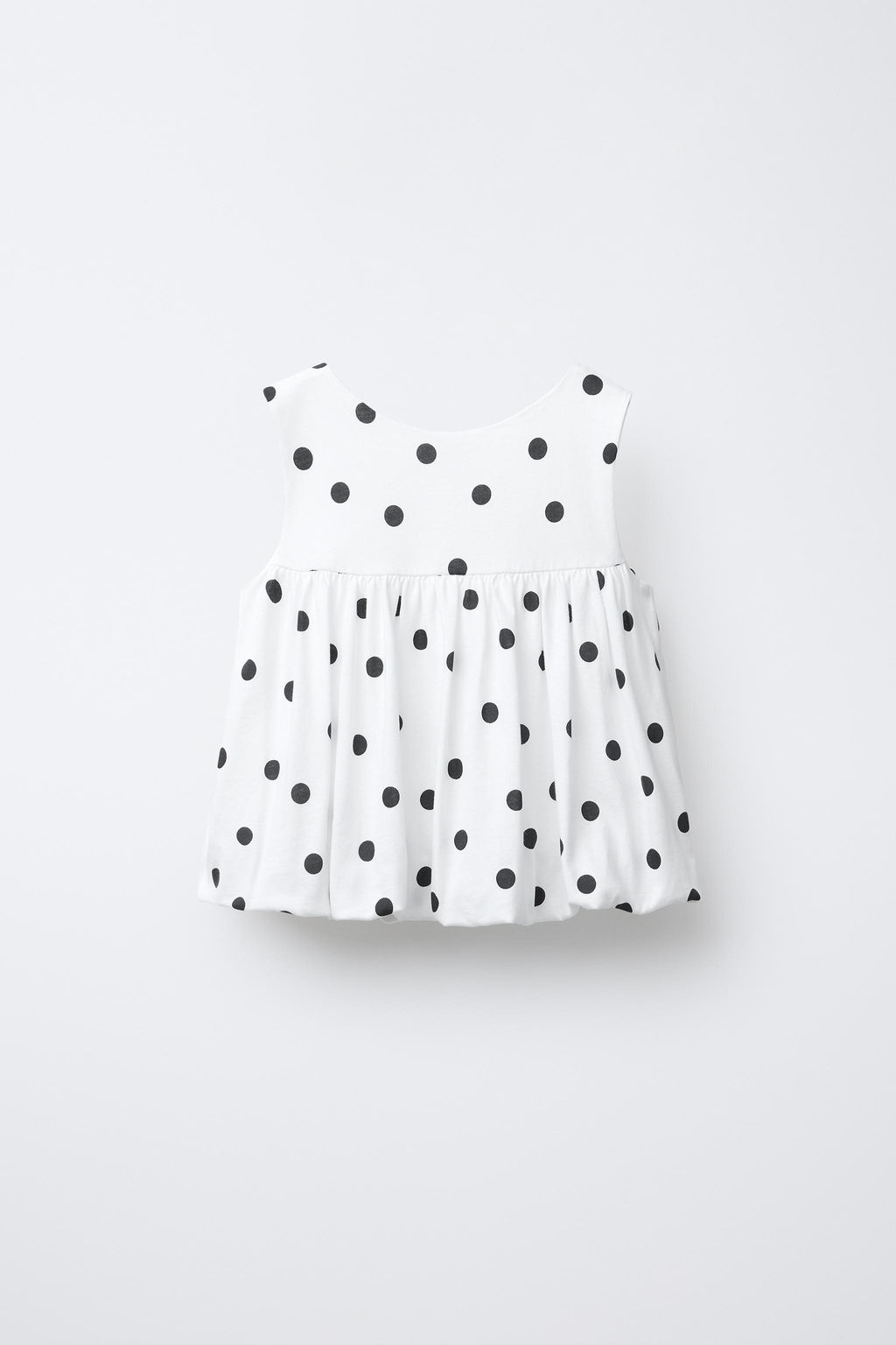 POLKA DOT BALLOON T-SHIRT - Zara фото 2