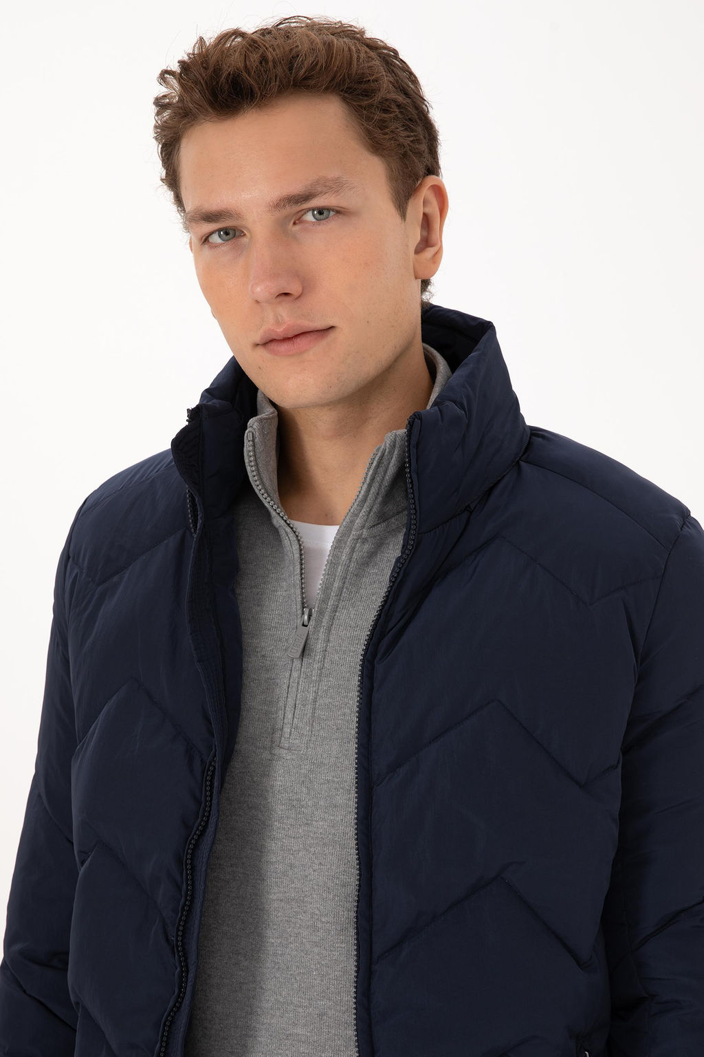 Erkek Lacivert Mont - U.s. polo assn фото 2