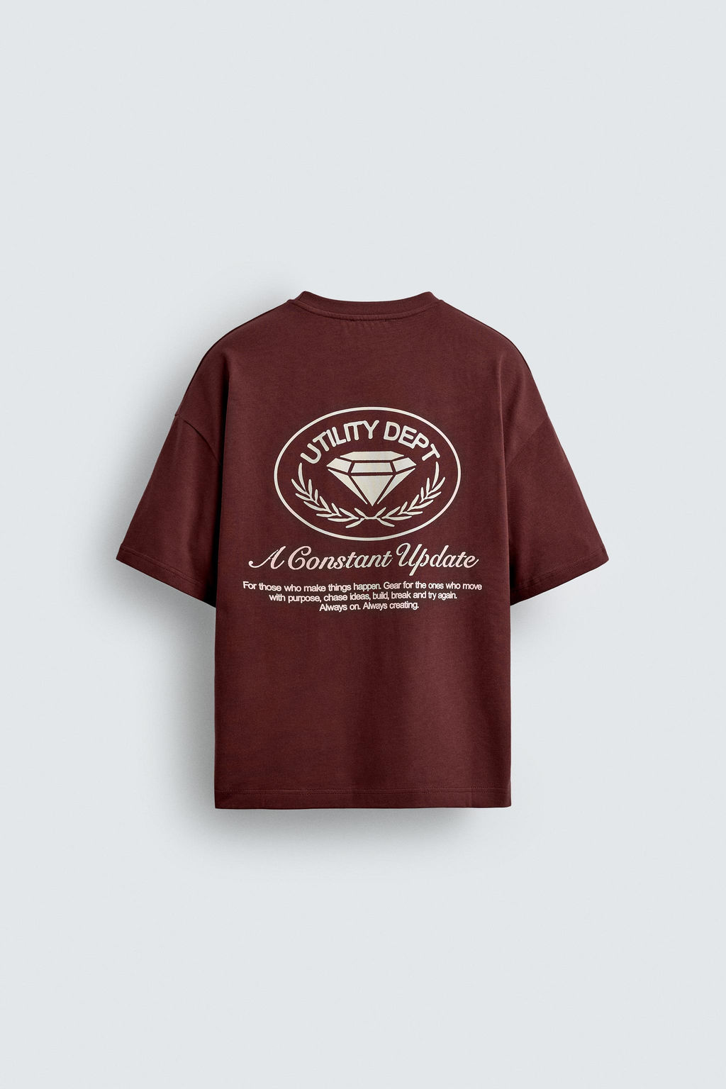 CONTRAST PRINT T-SHIRT - Zara фото 16