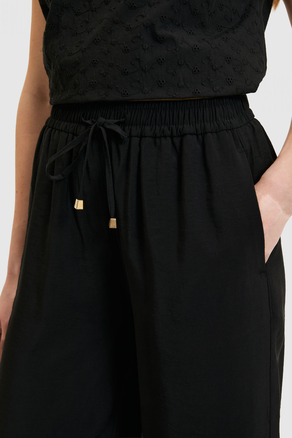 Kad_n Siyah Kanvas Pantolon - U.s. polo assn фото 2
