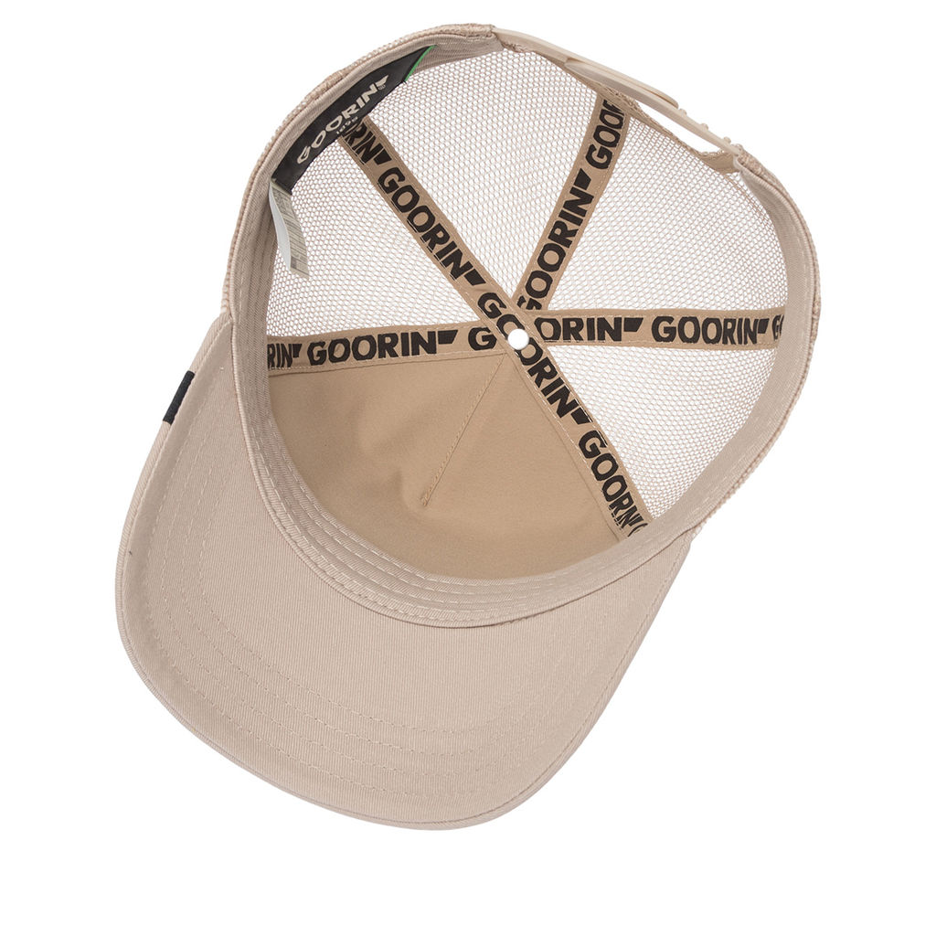 Бейсболка GOORIN BROTHERS арт. 101-2391 (кремовый)  фото 3
