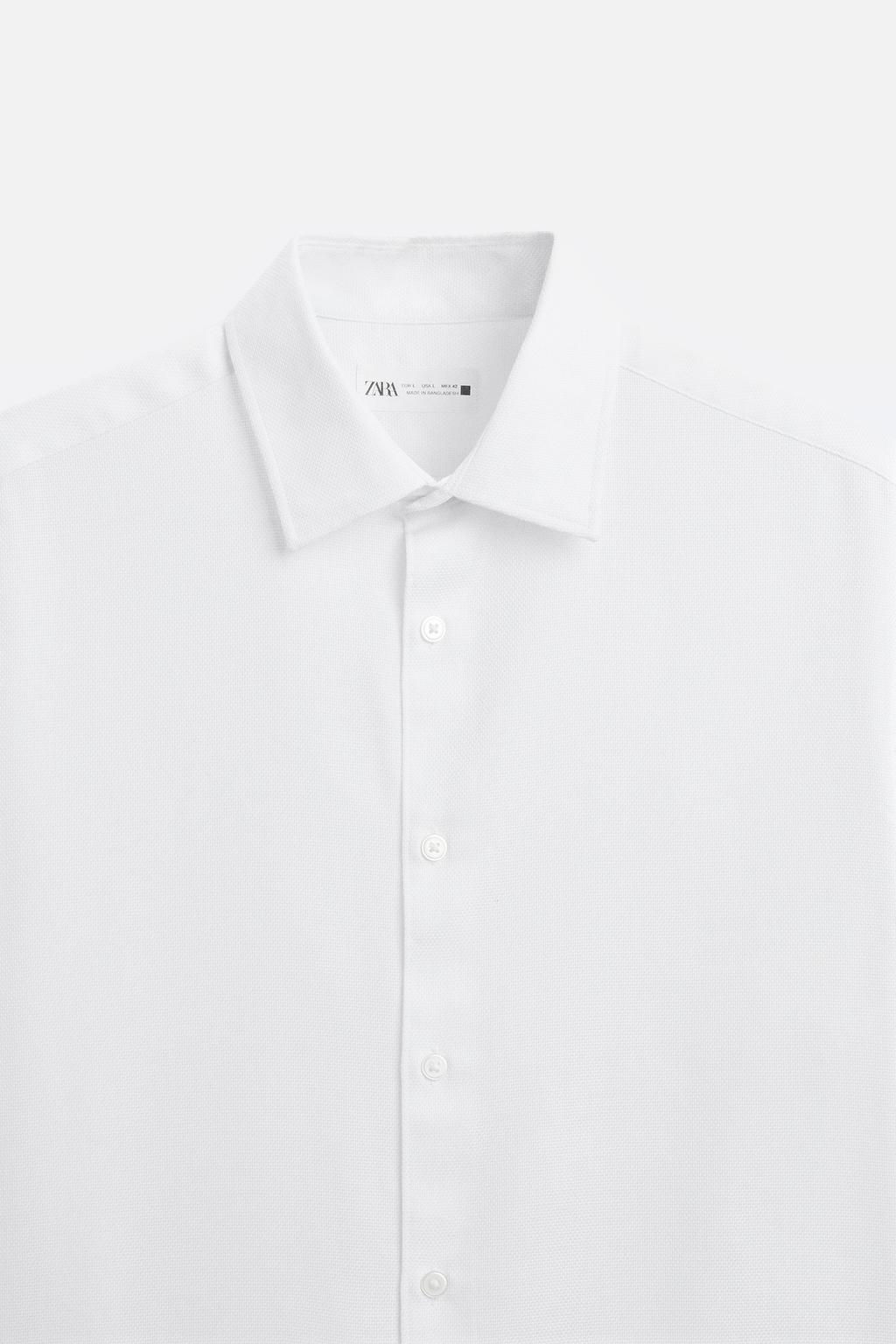 TEXTURED SHIRT - Zara фото 9