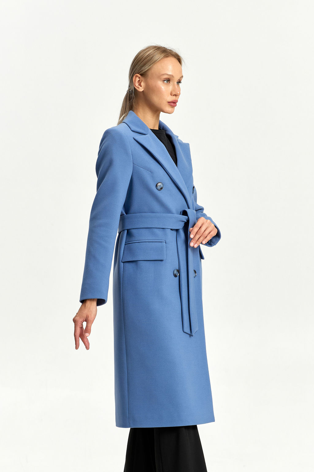 Пальто женское демисезонное 25775 (вино) - Kankan фото 16