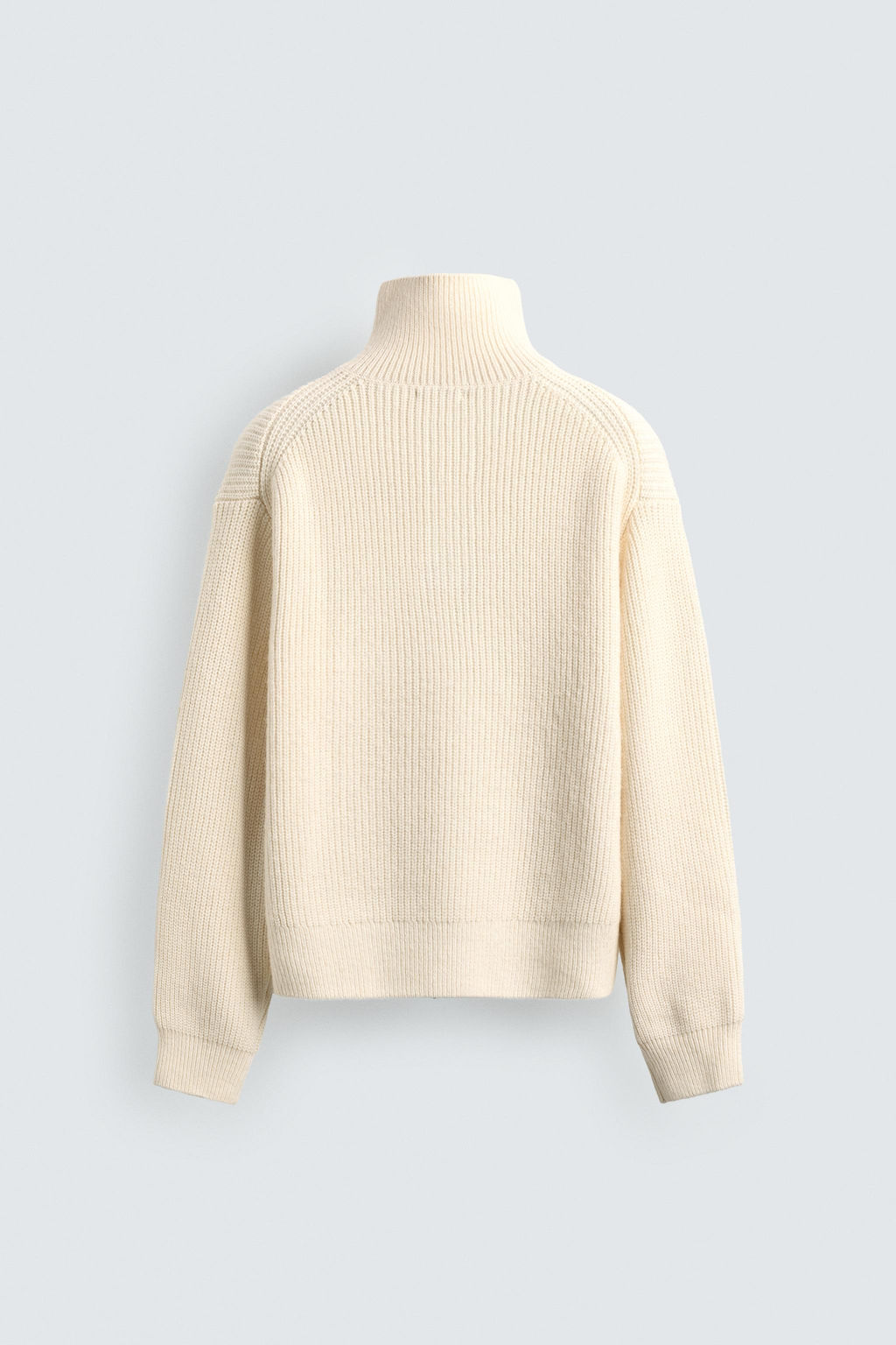 STRUCTURED HIGH NECK JUMPER