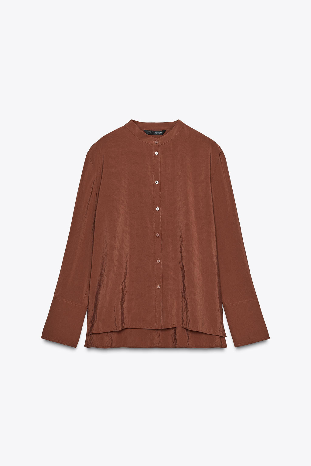 ZW COLLECTION FLOWING SHIRT - Zara фото 11