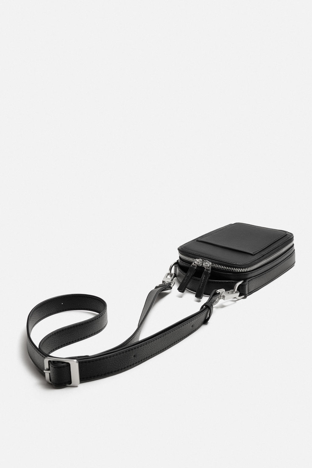 TEXTURED VERTICAL CROSSBODY BAG - Zara фото 5