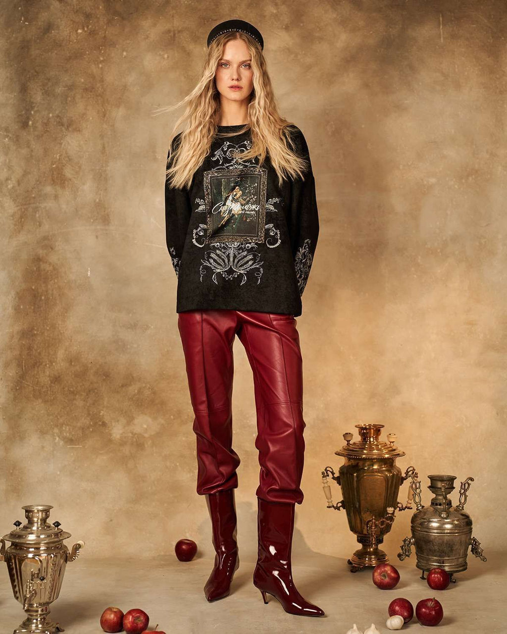 Свитшот из футера варёнка с принтом Сказка SFS001 - Sahar art lab фото 10