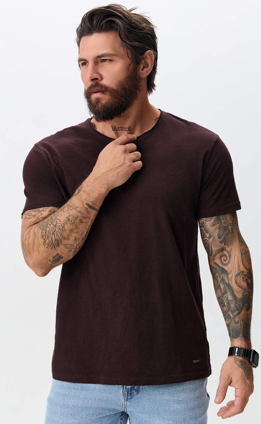 Футболка P411-062 bordo - Primm фото 9