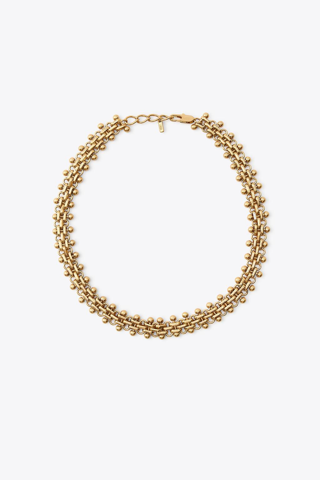BALL CHAIN NECKLACE - Zara фото 3