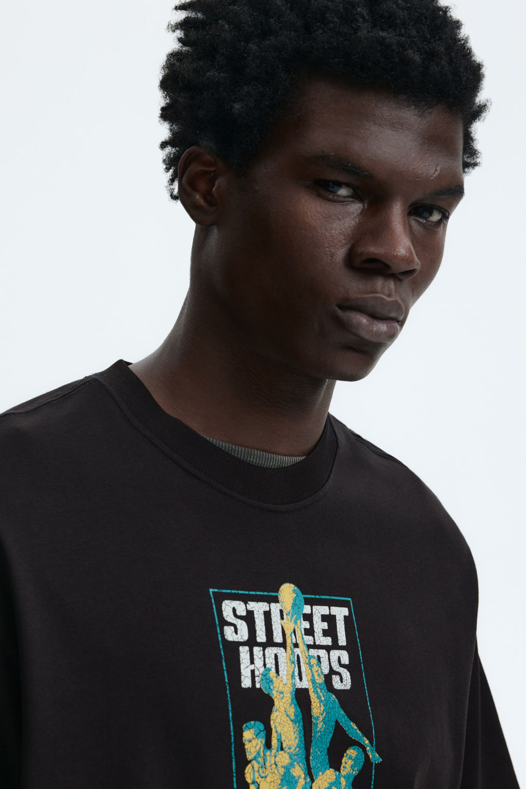 Camiseta con motivo estampado Loose Fit - H&m фото 29