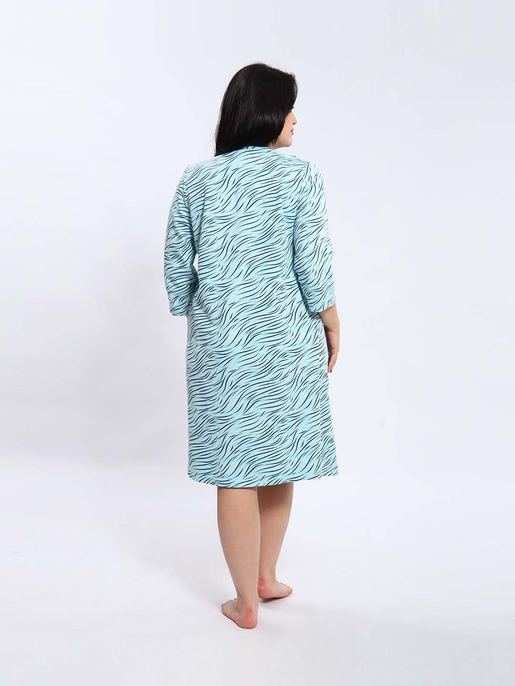 Ночная сорочка женская, цвет голубой