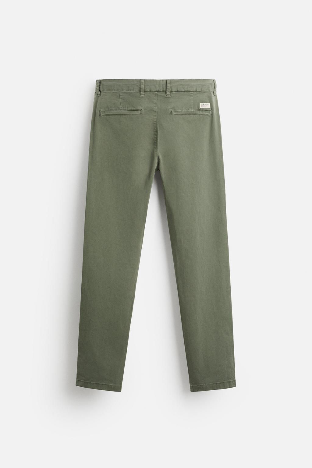 SKINNY FIT CHINO PANTOLON - Zara фото 29