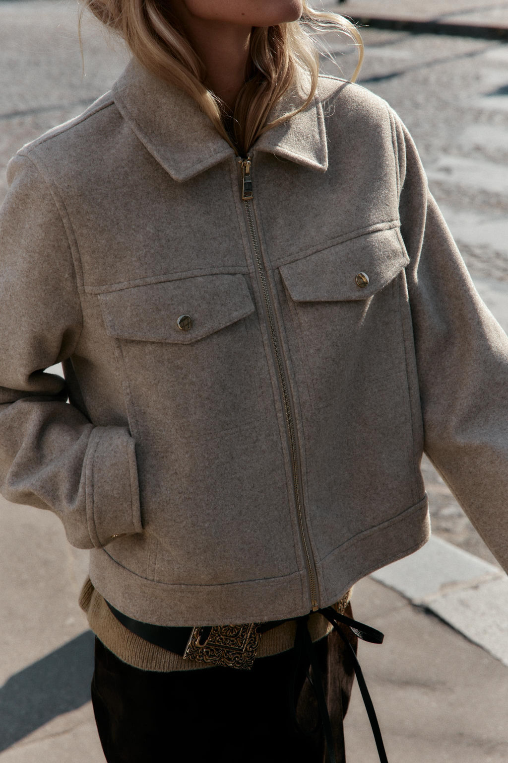 SOFT ZIP-UP JACKET - Zara фото 12