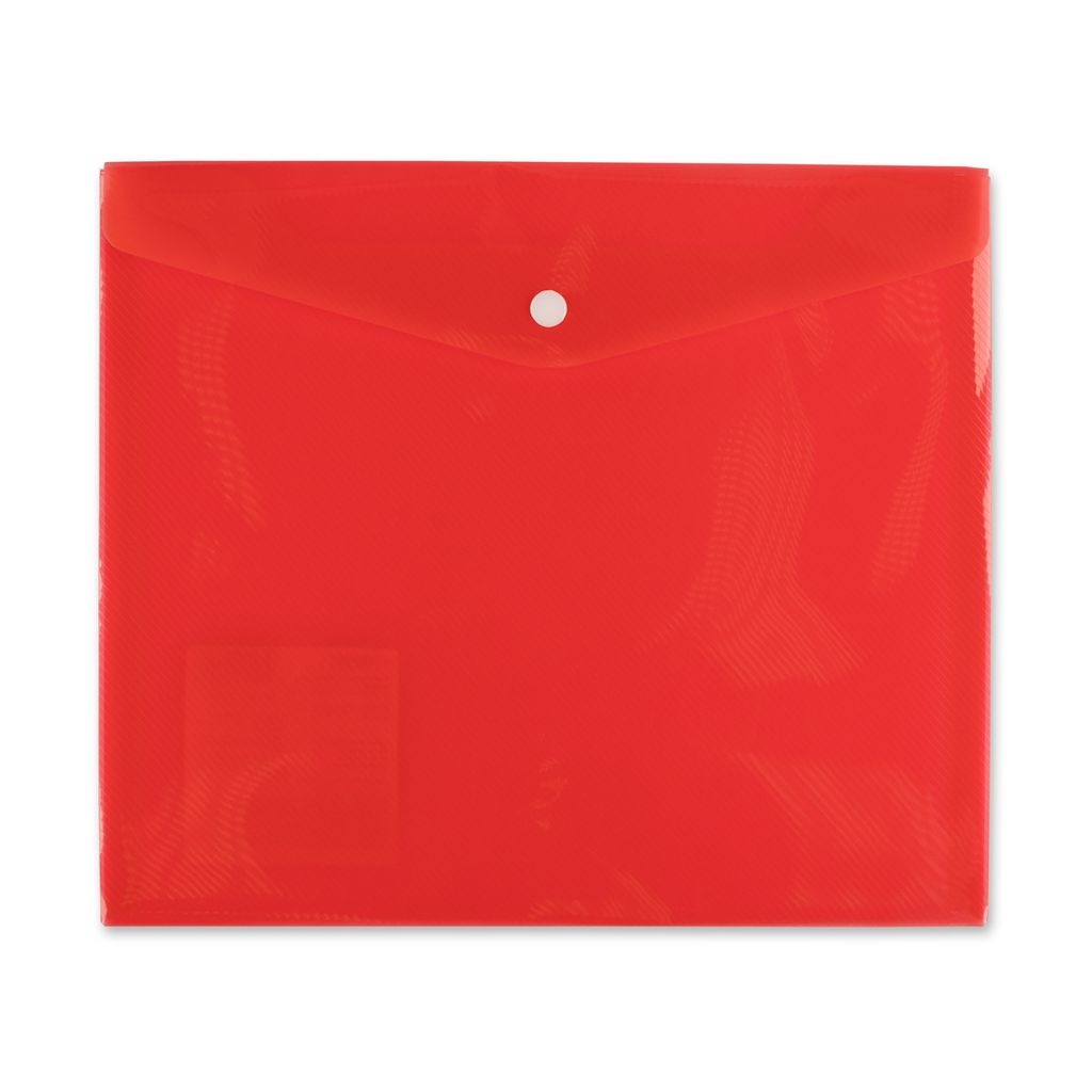 Expert Complete Premier Папка-конверт для тетрадей с кнопкой A5+ 180 мкм волокно 20 шт. красный 210404