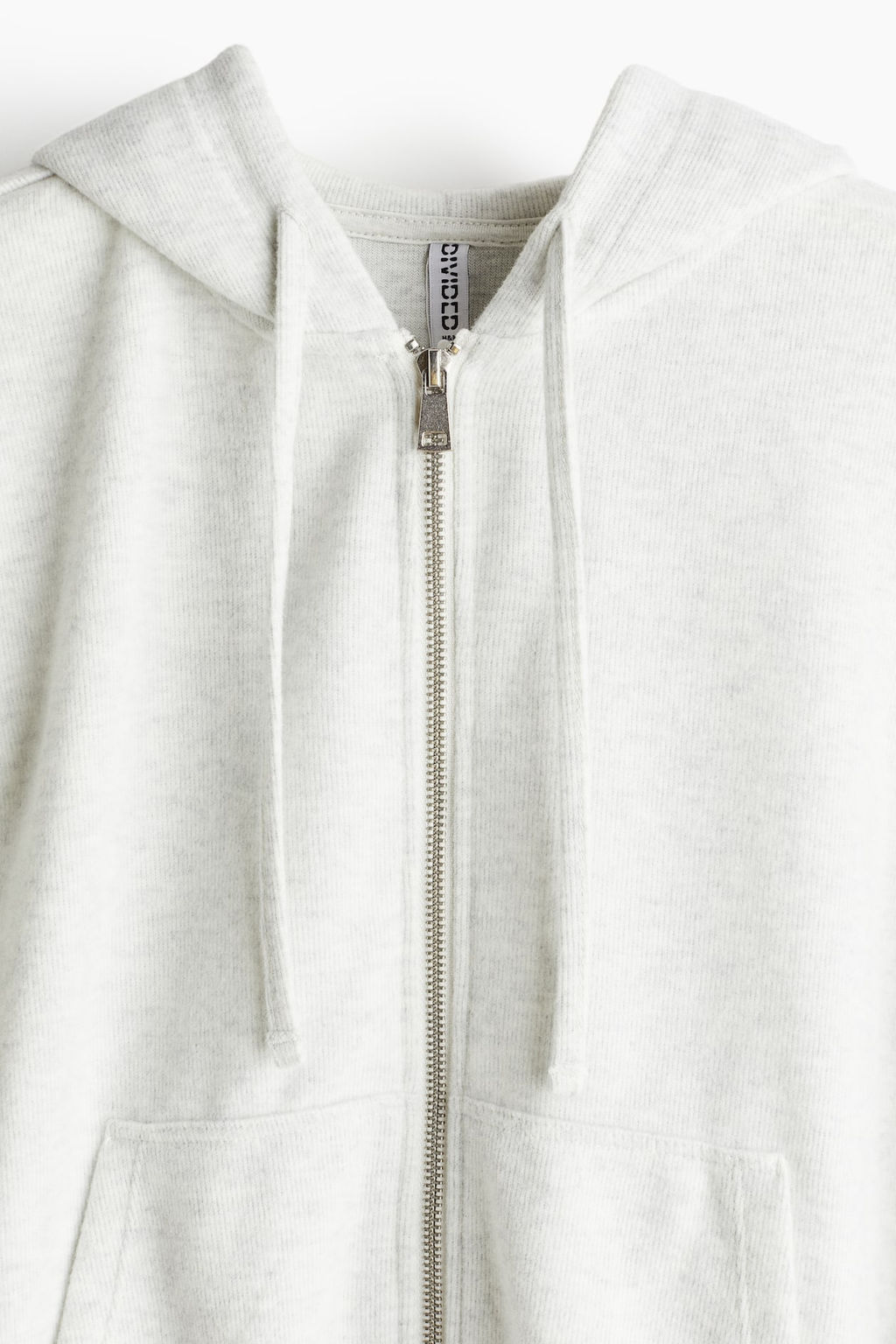 Chaqueta de punto con capucha y cremallera - H&m фото 6