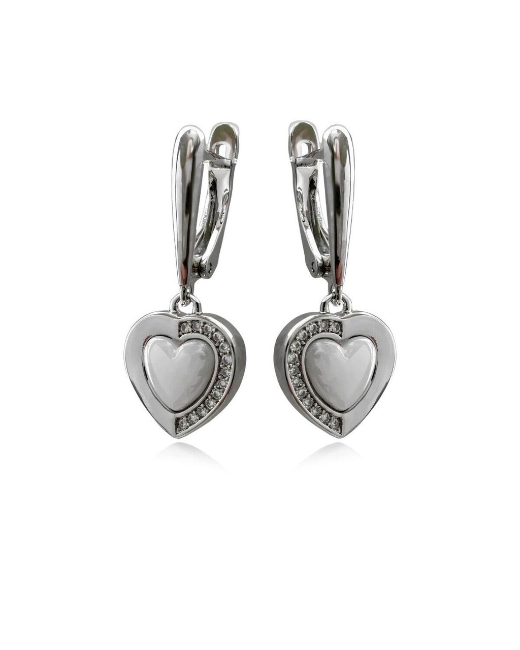 Серьги с керамикой