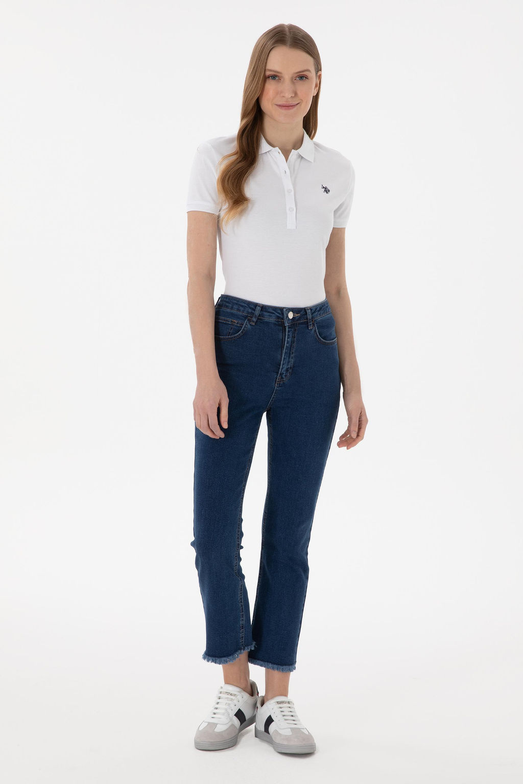 Kad_n Beyaz Basic Ti__rt Sepette S_rpriz _ndirim - U.s. polo assn фото 4