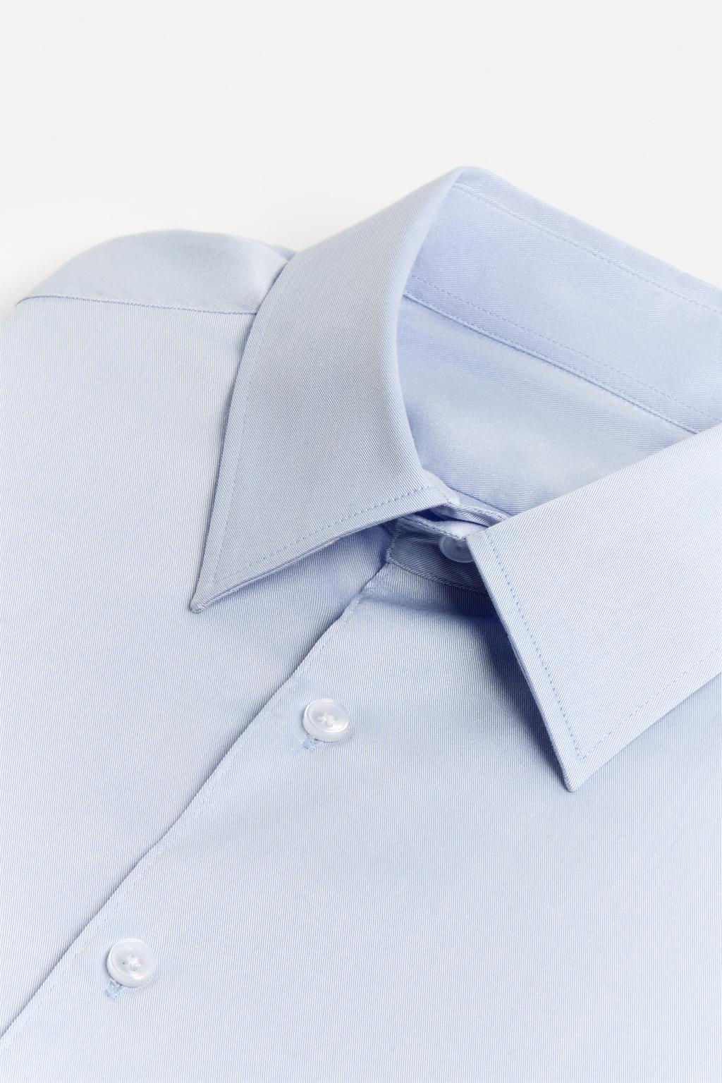 TEXTURED TWILL SHIRT - Zara фото 10