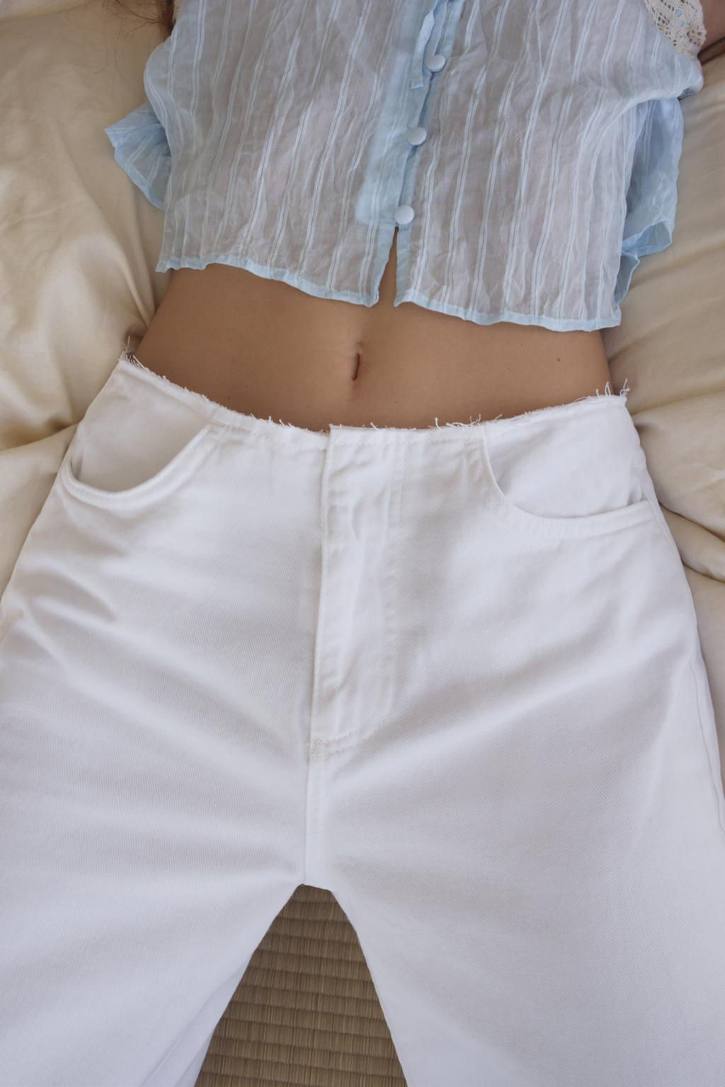 Z1975 MID-WAIST WIDE-LEG JEANS - Zara фото 3