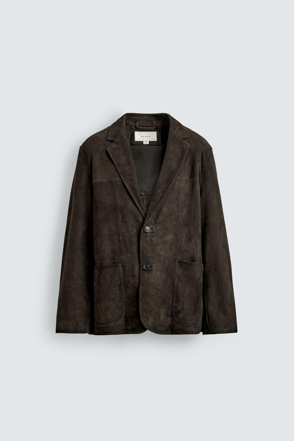 ORIGINS SUEDE LEATHER BLAZER - Zara фото 15