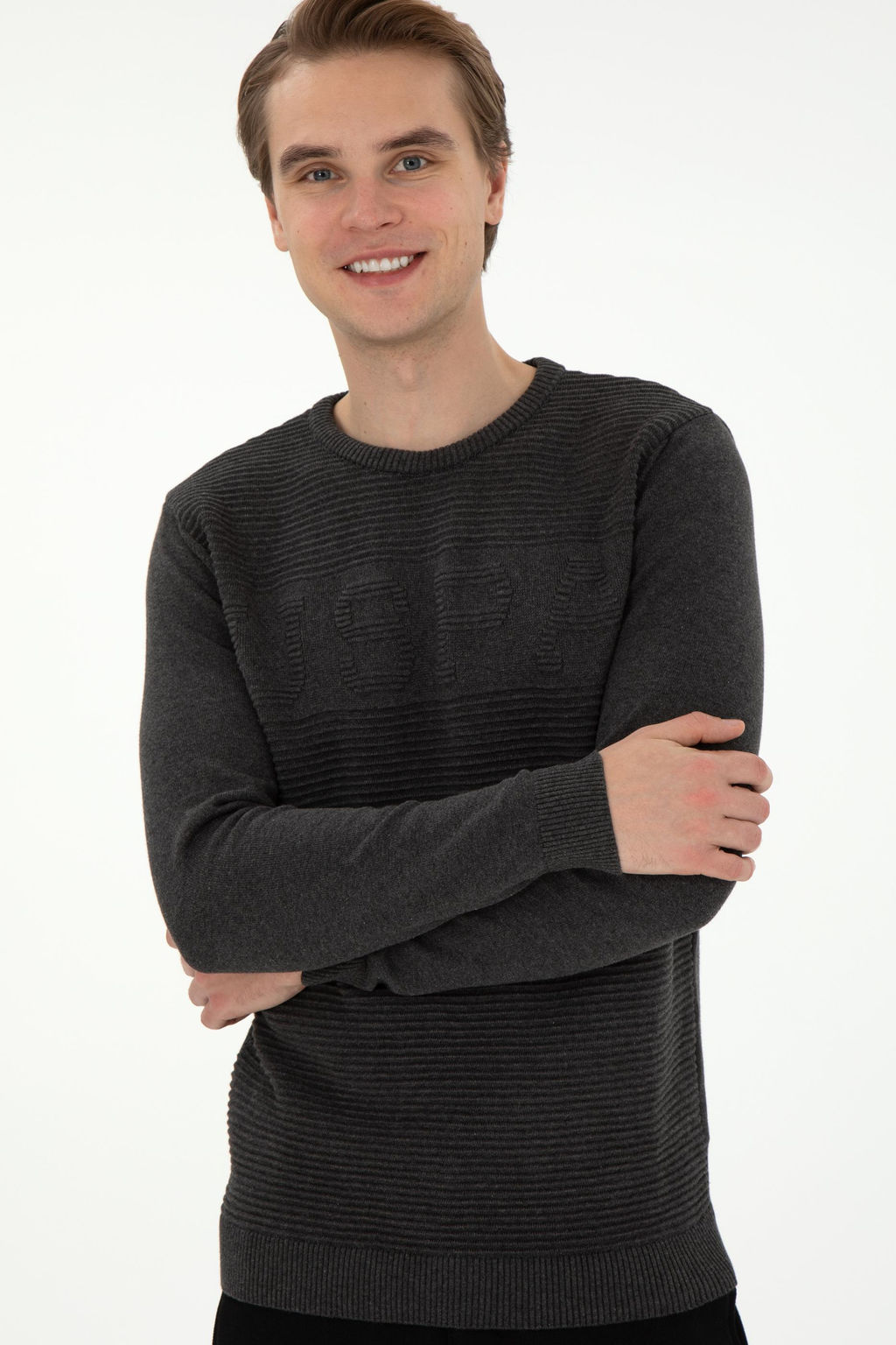 Erkek Antrasit Melanj Kazak - U.s. polo assn фото 3