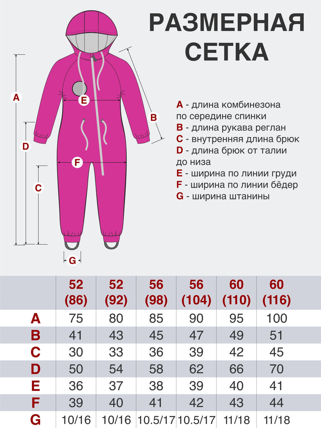 Комбинезон демисезонный синий 30-029 (104, 56)