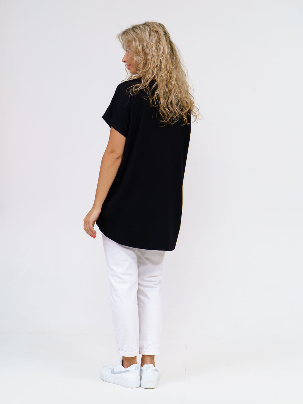 864 Футболка "Черный"