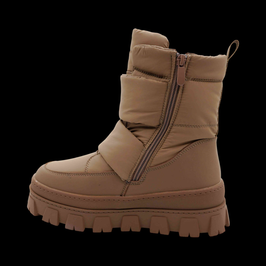 Дутики Q853-3 коричневые